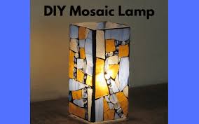 Diy Mosaic Lamp Project Mosaics Mostly