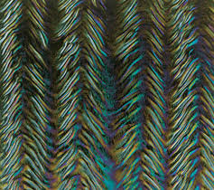 herringbone ripple iridescent