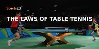 the rules of table tennis sportsedtv