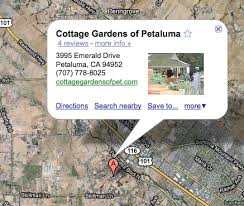 Map And Directions To Cottage Gardens