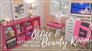 ikea beauty room office set up