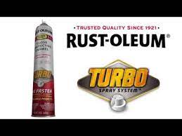 Rust Oleum Turbo Technology The