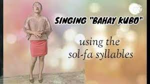 sol fa syllables of bahay kubo you