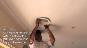 ceiling vent installation you