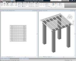 Trellis Modelling With Glazing Roof
