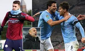 This page is not available right now. Pep Guardiola Throws Down Gauntlet To Aymeric Laporte To Get Back Into Manchester City Defence Daily Mail Online