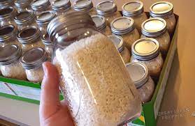 You can find mylar bags online in any size. How To Store Rice In Mason Jars For Long Term Storage Great Lakes Prepping