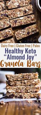 Homemade granola bars can be a healthy snack during the day, especially when properly prepared. Healthy Sugar Free Keto Low Carb Granola Bars Food Faith Fitness