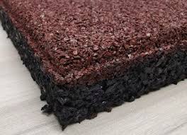 rubber tiles mat safety flooring for