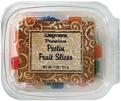 Wegmans Premium Pectin Fruit Slices 11 Oz Nutrition