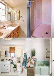 Typically, bathroom remodels start at $5,000 and can vary based on the size of your room. 12 Diy Reader Bathroom Renovations Full Of Budget Friendly Tips Diys Real Cost And Timing Emily Henderson