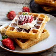 the best yeasted belgian waffles