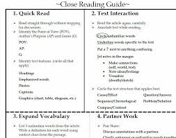 Close Reading Guide