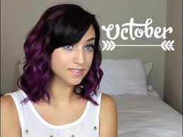 If you have black hair and want an unnatural color that will seamlessly blend out of your natural hair, this is. Dark To Plum Ombre Bianca Gover Youtube