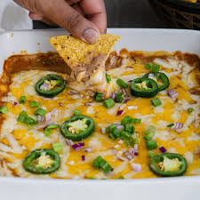 refried bean dip share the e