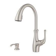 If you're looking for repair and replacement parts for your price pfister classic kitchen faucet, you've come to the right place. Spot Defense Stainless Steel Vosa F 529 7vvgs 1 Handle Pull Down Kitchen Faucet Pfister Faucets