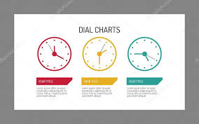 Clock Dial Chart Template Stock Vector Surfsup Vector