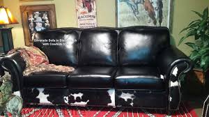 silverado leather sofa in bison black