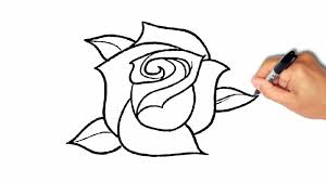 Une rose rouge, par exemple : Dessins Facile A Realiser Gamboahinestrosa
