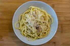 spaghetti carbonara without bacon or