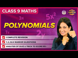 Mcqs On Class 9 Maths Chapter 2 Polynomials