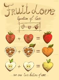 Fruit Love Formula Vintage Poster