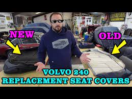 Volvo 240 Rear Seat Cover Replacement
