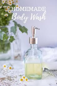 natural diy body wash