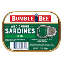 ble bee sardines in oil gluten free