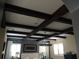 6 x 8 faux ceiling beam glue up