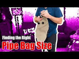 What Is The Right Sized Pipe Bag Bagpipe Vlog 2 021 Youtube
