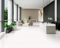 white tiles for floor design ideas for