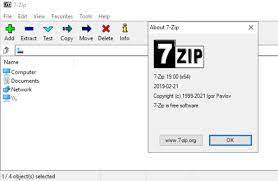 learn to extract files with 7zip