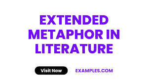 extended metaphor in literature