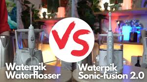 waterpik water flosser vs sonic fusion