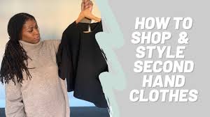 how to style second hand clothes for