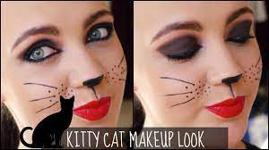 kitty cat makeup tutorial for halloween