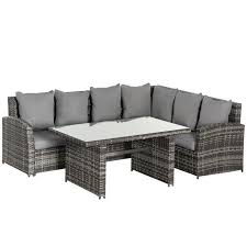 Pe Rattan Sofa Furniture Set