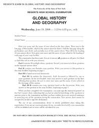 Global History And Geography Nysedregents Org