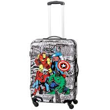 marvel comics suitcase 68cm luggage