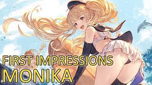 Granblue Fantasy】First Impressions on Monika (Summer ver.) - YouTube
