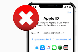to delete apple id without pword