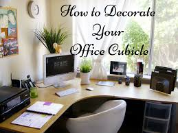 how to decorate your office cubicle