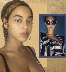 of beyonce without makeup