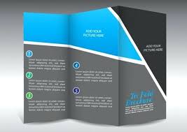 One Page Brochure Template Word Handout Download 4 Free