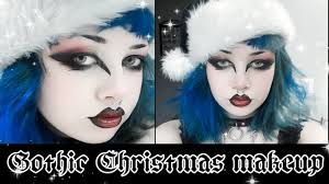 gothic christmas makeup vlogmas day 4