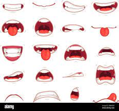 Mouth cartoon hi-res stock photography and images - Alamy