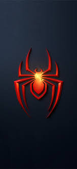Spiderman logo wallpaper ·① wallpapertag. Spider Man Miles Morales Ps5 Game Logo 4k Iphone X Wallpapers Free Download
