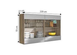 Wall Kitchen Cabinet Cupboard With 2