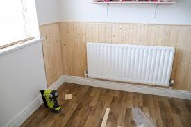 how to install beadboard panelling to a